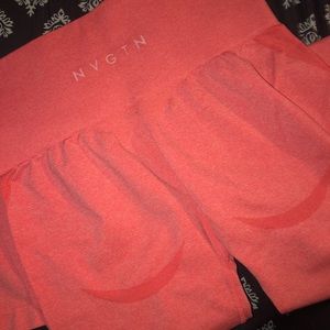 NVGTN Coral CONTOUR Leggings